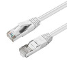 MicroConnect CAT6A S/FTP 1 m, blanc