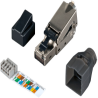 MicroConnect Fiche Mâle RJ45 Cat 6