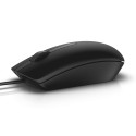 Dell Souris optique MS116, USB, 1000 dpi, 1.8m, 413 g