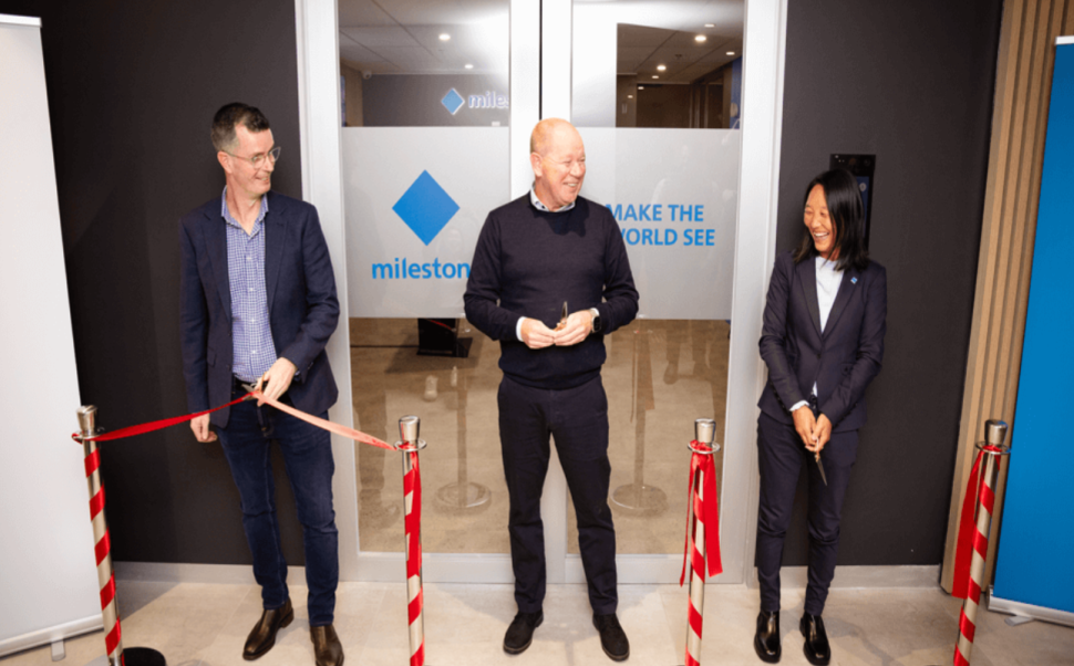 Milestone Systems ouvre un centre d'expérience interactif en Asie-Pacifique dans ses nouveaux bureaux de Melbourne.